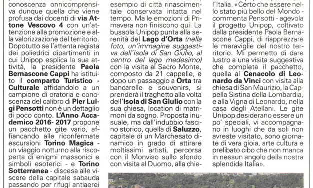 PUBBLICATO SU NOTIZIA OGGI VERCELLI DEL 17/10/2016