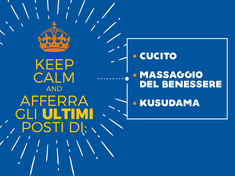 Ancora pochi posti disponibili con la Cultura di casa Unipop