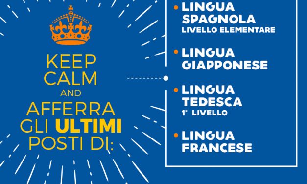 Ancora pochi posti disponibili con la Cultura di casa Unipop