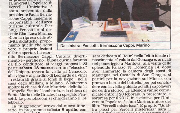 LA SESIA del 27/01/2017