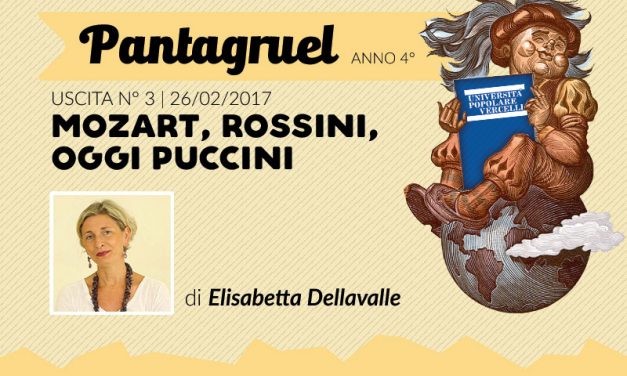 Mozart, Rossini, oggi Puccini. Tre giganti dell’opera mondiale, tre palati sopraffini.