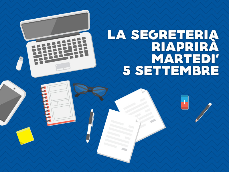 Apertura segreteria