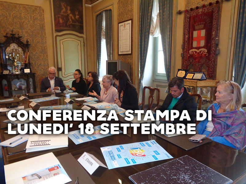 Conferenza Stampa – 18 settembre