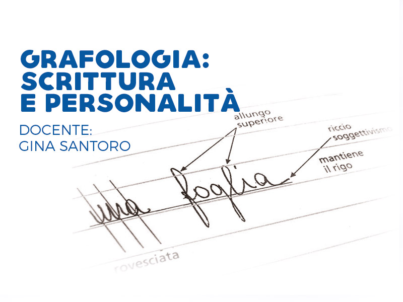 corsi di GRAFOLOGIA