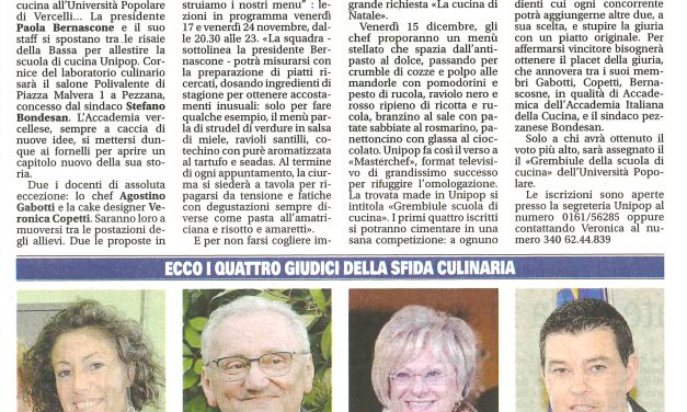 Notizia Oggi Vercelli del 30/10/17