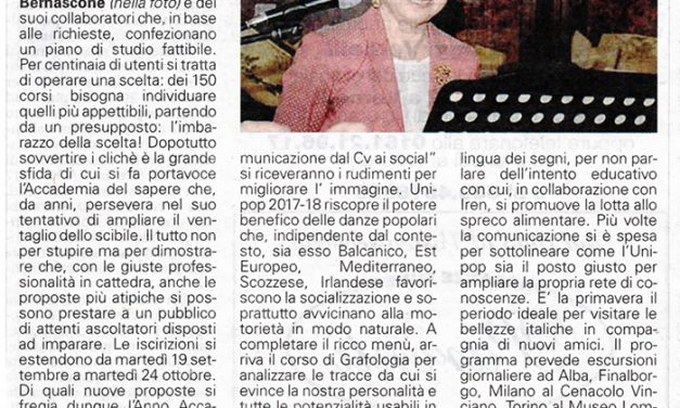 Notizia Oggi Vercelli del 2/10/2017