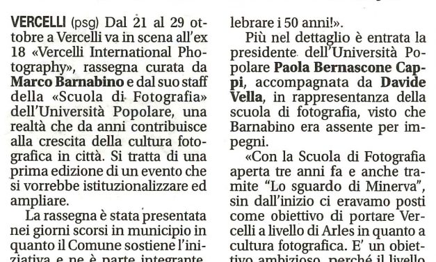 Notizia Oggi Vercelli del 16/10/2017