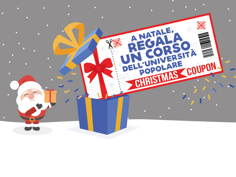 A Natale, regala un Corso dell’Università Popolare!