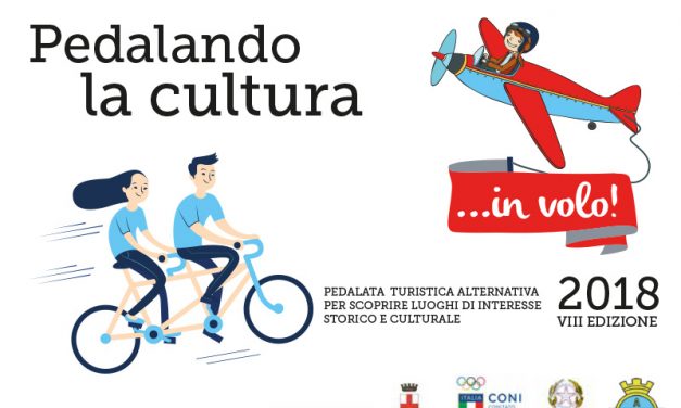 Pedalando la cultura… in volo