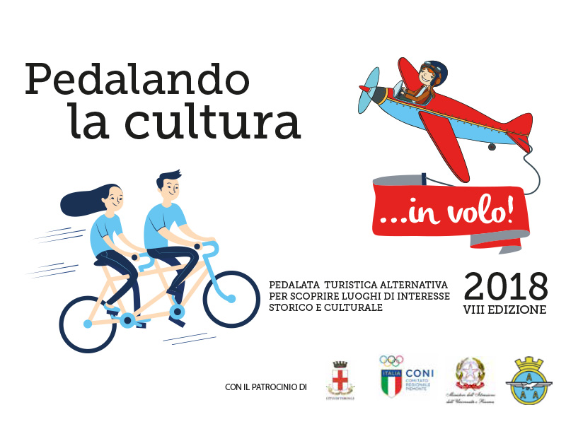 Pedalando la cultura… in volo