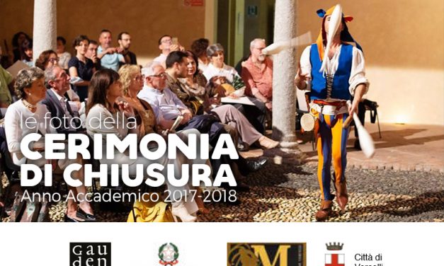 La cerimonia di chiusura