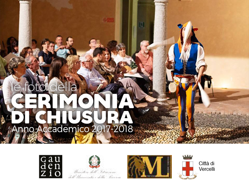La cerimonia di chiusura