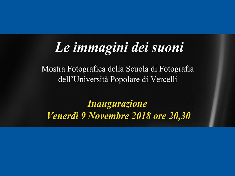Mostra fotografica LE IMMAGINI DEI SUONI