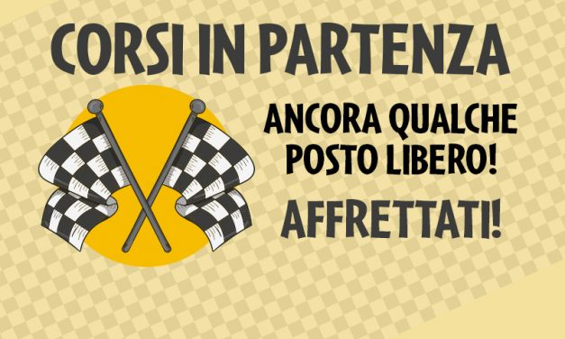 Corsi in partenza