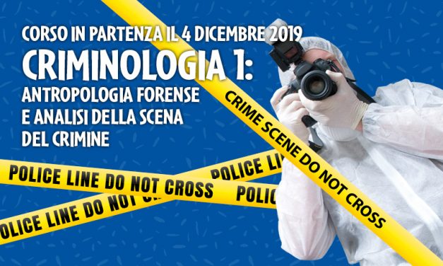 Corso in partenza: CRIMINOLOGIA