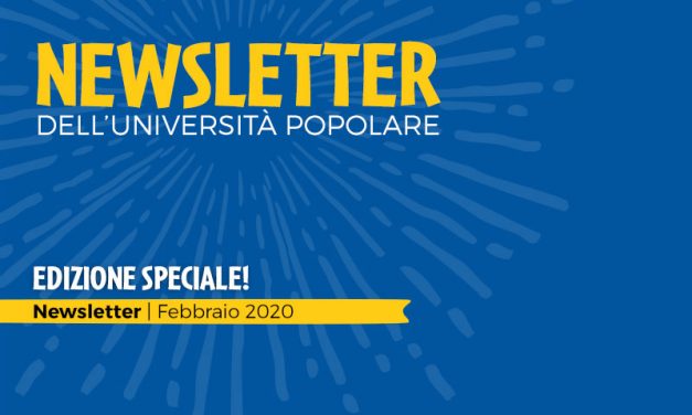 Newsletter EDIZIONE SPECIALE – Febbraio 2020
