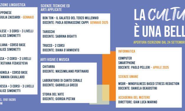 Al via il nuovo anno accademico 2024 – 2025